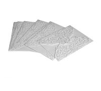 HERCHR 10 Pcs/Set Tarjeta de Felicitación Boda, tarjetas de invitación huecas cortadas con láser, Vintage Tarjeta de Invitación de Boda Set, elegantes tarjetas de boda para despedidas de soltera