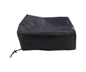 HERCHR 18.0x14.0x6.75 Pulgadas Cubierta de Polvo de Tocadiscos Protector de recursos de discusión Protector Anti Scratch Oxford para la mayoría del Modelo