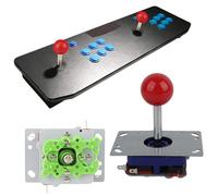 HERCHR 1pcs Arcades Joystick Classic Competition, 2/4/8 Way Arcades Game Machine Joystick Control de juegos de alta precisión para arcades Gabinete de máquina de juego