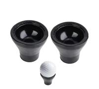 HERCHR 2 recogedores de Pelotas de Golf de Goma, instalación rápida, práctico recogedor con Ventosa de Goma para Putter y Mango de Swing, Accesorios de Golf.