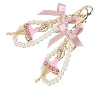 HERCHR 2 uds Llavero Bailarina, Llavero Ballet Accesorios de Ballet para Niñas Llavero Bailarina Llaveros de Danza para Niñas Llavero Encanto Bailarina para Mujeres y Niñas
