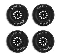 HERCHR 4 Uds Neumáticos De Goma Ruedas De 102mm Y Llantas De Cubo Hexagonal De 12mm Compatibles con 1/10 Todoterreno Control Remoto Coche RC Todoterreno