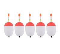 HERCHR Bobber De Pesca, 5 Uds., Flotador De Deriva EVA, Palo Ligero, Flotadores De Espuma para Peces, Tiro De Largo Alcance, Accesorios Colgantes para Deriva para Pesca Nocturna Al Aire Libre(60g)