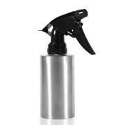 HERCHR Botella pulverizadora de acero inoxidable, pulverizador manual a presión, regadera de 250 ml con boquilla ajustable para el cuidado de plantas de interior