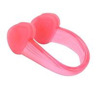 HERCHR Clip de Nariz de Silicona, Protector de Enchufe de natación de natación Impermeable con Accesorios de Almohadilla Suave para Principiantes entrenando a natación (Rosa)