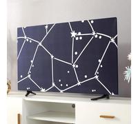 HERCHR Cubierta De TV Para Exteriores, Protectores Universales De TV Para Interiores/exteriores Para Smart TV, Protector De Televisión Colgante Elástico Universal Para El Hogar(65 pulgadas C)