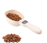 HERCHR Cuchara Medidora Digital, Balanza Cuchara Digital Balanza Digital de Cocina Balanza Medidora de Alimentos Taza Medidora de Alimentos para Perros con Pantalla LCD