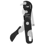 HERCHR Escalada de Parada Descendente, 22x5.7x1.8cm/8.7x2.2x0.7in Frenado Capacitación Ajuste de Alpinismo Liviano Catcher de Cuerda para Arborista de Rescate