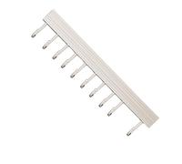 HERCHR Estante Para Ollas Y Sartenes Montado En La Pared, Barra Para Colgar En La Cocina, Estante Para Utensilios Para Colgar En La Pared, Colgador Para Utensilios De Cocina, Blanco(50cm)