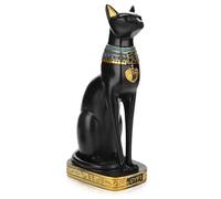 HERCHR Estatua de Gato, Bastet Estatua de Diosa Felina Bastet Estatua de Gato Estatuas de Gato Decoración Casera Figuritas de Gato Decoración Casera Figurita Coleccionable de Bastet Egipcia