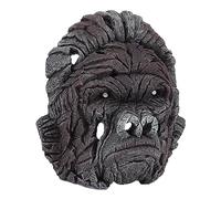 HERCHR Estatua De Gorila, Pieza Central De Animales, Escultura De Cabeza De King Kong, Cabeza De Gorila Negra, Busto De Animal, Estatua, Decoración para Sala De Estar