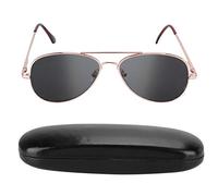 HERCHR Gafas de Sol espía retrovisores, Gafas antimonitor con Estuche, Gafas de Sol de Seguridad