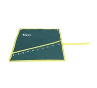 HERCHR Herramientas Bolsa enrollable para llaves, 6/8/10/12/14/25 bolsillos Rollo de herramientas, Llave inglesa Porta alicates Bolsa para llaves(10 bolsillos)