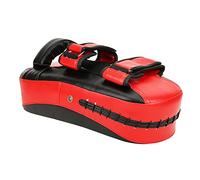 HERCHR Manoplas De Golpe, Kick Boxing Strike Pad Escudo De Entrenamiento En Forma De Arco Kick Pack Set Equipo De Práctica para Karate, Muay Thai, MMA(Red)