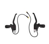 HERCHR Palanca De Frenos De Bicicleta 2 Uds, Manijas De Palanca De Freno Eléctrico De Bicicleta Eléctrica Izquierda Y Derecha De 2 Cables Para Motor Medio BAFANG BBSHD BBS01 BBS02