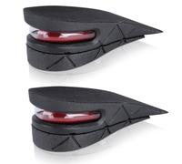 HERCHR Plantillas de Aumento Plantillas Altura 1 par, Mujeres, elevadores de Zapatos Plantilla de Levantamiento de Calzado con amortiguación de colchón de Aire Altura 5.2cm