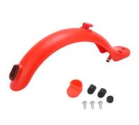 HERCHR REDERIFER DE Scooter Electric, Kits de reparación de reemplazo de Soporte de Soporte de Barro a Prueba de Agua con Gancho y luz Trasera para Accesorios M365 Pro (Rojo)