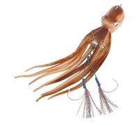 HERCHR Señuelos De Pulpo De Pesca, Plantillas De Calamar De Simulación De 300 G Accesorios De Cebo De Plantilla De Pulpo De Inyección De Tinta Realistas para Velero, Pesca En Agua Salada En El Océano