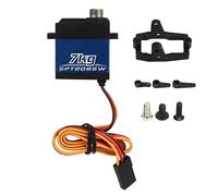 HERCHR Servo De Dirección, Servo Digital 7 Kg Cambio De Marchas Servo Impermeable De Bajo Ruido para Traxxas 1/18 TRX4M RC Control Remoto Coche Avión