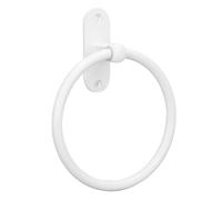 HERCHR Toallero de Mano, Toallero de Aluminio para Baño Toallero de Mano Colgador de Pared Toallero Redondo Toallero Redondo Círculo Toallero Colgador Giratorio Toallero de Cocina para Casa