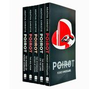 Hercule Poirot Series 5 Books Collection Set By Agatha Christie (The Big Four, The Murder of Roger Ackroyd, The Murder on the Links, The Mysterious Affair at Styles, Poirot Investigates)