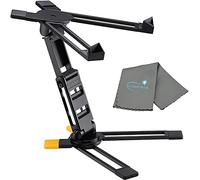 Hercules BG400BB, soporte para portátil de hasta 10 kg, con un paño de limpieza Lumintrail