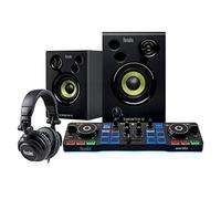 Hercules DJStarter Kit - Kit completo para empezar en el DJing con Serato DJ Lite, incluye DJControl Starlight, HDP DJ45 y DJMonitor 32, para PC y MAC