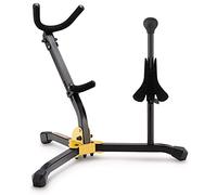 Hercules DS533BB - Soporte para instrumento de viento para saxofón, color negro