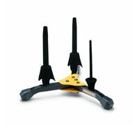 (Hercules DS543BB función atril para 2 x clarinetes/estrías y 1 x Piccolo
