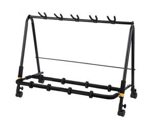 Hercules GS525BPLUS 5 Guitar Display Stand with Casters