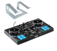 Hercules Inpulse 200 MK3 - Controlador de DJ con trípode para portátil, color plateado