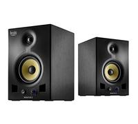 Altavoz de gran potencia - Hercules Monitor 5, RCA, TRS (6,35 mm), XLR, 160 W, Negro