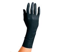 Hercules Sägemann Black Touch - Guantes de látex Talla M 10 piezas