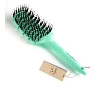 HERCULES SÄGEMANN - Flexy Shape Brush (Ancho) | Cepillo de pelo para desenredar extra suavemente. Cepillo de pelo con mango ergonómico, con cerdas veganas y pasadores de nailon para un cabello sano |