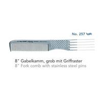 Hercules Sägemann Triumph Master 95/257 Peine De Desenredar Silbergrau 8"