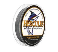 HERCULES Sedal Trenzado de 4 Hilos, 100-2000 m, 6-100 LB, Súper Suave, Polietileno, Multifilamento Hilo Trenzado de Pescar en el mar y en el Agua