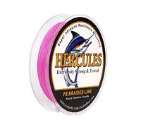 HERCULES Sedal Trenzado de 4 Hilos, 100-2000 m, 6-100 LB, Súper Suave, Polietileno, Multifilamento Hilo Trenzado de Pescar en el mar y en el Agua