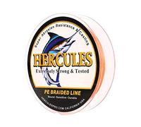 HERCULES Sedal Trenzado de 8 Hilos, 100-2000 m, 10-300 LB, Súper Suave, Polietileno, Multifilamento Hilo Trenzado de Pescar en el mar y en el Agua