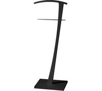 Herdasa Galán de noche de madera de haya negro 115x46x48 cm