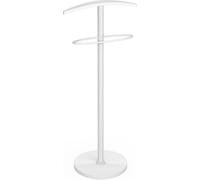 Herdasa Galán de noche de madera de haya y metal blanco 109x46x34 cm