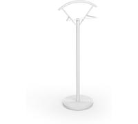 Herdasa Galán de noche de madera de haya y metal blanco 117x42x34 cm