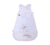 Herding Baby Best - Saco de Dormir para bebé (90 cm, Cremallera Lateral y Botones de presión), Color Blanco