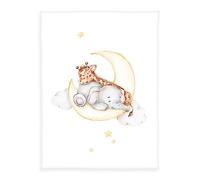 Herding Baby Best Sleeping On The Moon - Manta (Microfibra, 75 x 100 cm, 100% poliéster)