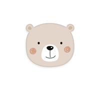 Herding babybest Little Bear Cojín de forma contorneada con diseño de oso, aprox. 36 x 33 cm, poliéster, cojín moldeado