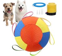 Herding Ball for Dogs and Horses, Durable Chew-Resistant Training & Exercise Toy with Heavy-Duty Handle, Inflatable Agility Ball for Large, Medium Breeds (25 cm)