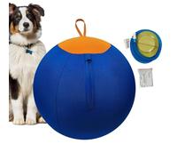 Herding Ball With Tabs - PVC 45x45x45cm |Calming Jumbo Ball for Dogs, Dog Calming Jumbo B́all for Dogs, Enrichment Jolly Ball F́or F́or - For Puppy Small Medium Large Breed Keep Busy Indoor