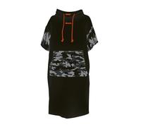 Herding Bench. Surf Poncho für Damen und Herren, Camouflage, S-M, 100% Baumwolle/Frottier, Badeponcho mit Kapuze, Bauchtasche und Logostickerei