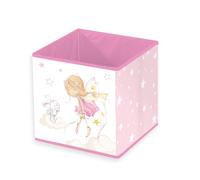 Herding Caja de almacenamiento, polipropileno, rosa/blanco, aprox. 30 x 30 x 30 cm