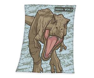 Herding Couverture Polaire Jurassic World, 130 x 170 cm, 100% Polyester, Polaire