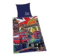 Herding Juego de Funda nórdica, Algodón, Multicolor, 155 x 220 cm